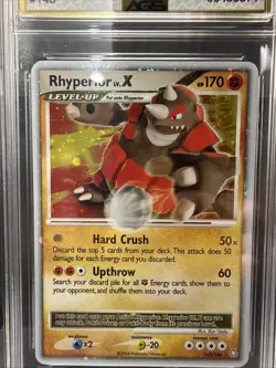 Pokemon TCG Rhyperior LV.X Legends Awakened Holo Card 145 Rare Holo LV.X - Image 3