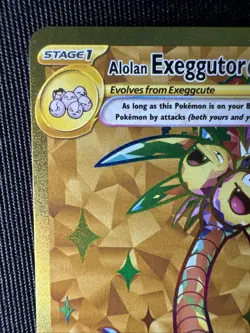 Alolan Exeggutor ex 248/191 Sv08: Surging Sparks Holo Pokemon NM - Image 2