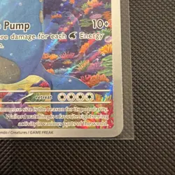 Pokemon TCG Wailord 162/159 Journey Together Illustration Rare Holo Card NM - Image 3
