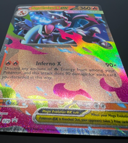 Mega Charizard X EX 029 Promo – Mega Evolution Tin – Pokemon TCG – NM – IN HAND - Image 4