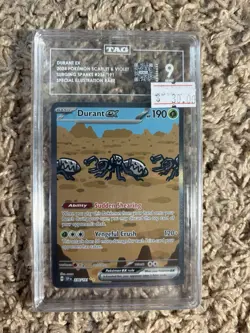 Durant EX 236/191 Pokemon Surging Sparks Special Illustration Rare TAG 9 - Image 1