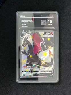 2020 Pokemon TCG T-Chinese Charizard V #S4aF 307/190 SSR Shinny PCG 10 RW30 - Image 1