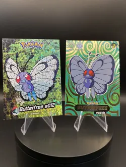 Pokemon Butterfree Shadow & Stained Glass Holo - Crystal Collection Peru - Image 1
