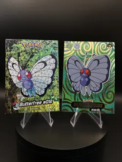 Pokemon Butterfree Shadow & Stained Glass Holo - Crystal Collection Peru - Image 2