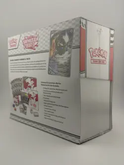Pokemon TCG S&V White Flare Pokemon Center Elite Trainer Box ETB w/ Acrylic Case - Image 5