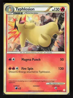 Typhlosion (Cracked Ice Holo) Holo Holo Rare Pokemon Deck Exclusives 032/123 MP - Image 1