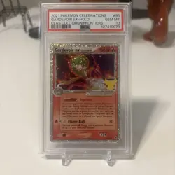 2021 Pokemon Celebrations Gardevoir EX 93/101 Classic Collection PSA 10 - Image 1