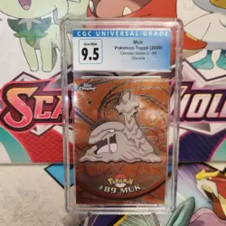 CGC 9.5 Pokemon Topps Chrome Muk Series 2 - 89 (Now a CGC 10) -POP 6- SHIPS FAST - Image 1