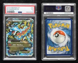 M Charizard EX Pokemon XY Flashfire PSA 5 - Image 3