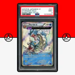 Pokemon PSA 9 Gyarados Holo 021/081 Bandit Ring XY7 1st Edition Japanese - Image 1