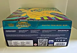 Pokemon TCG Ascended Heroes Elite Trainer Box ETB SEALED Factory Brand New Box - Image 3