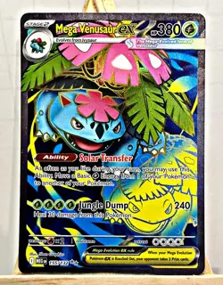 Mega Venusaur ex 155/132 Me01: Mega Evolution Holo Pokemon NM/M - Image 1