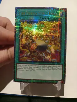 Yu-Gi-Oh! TCG Fire Formation Tenki Quarter Century Secret Rare Card RA04-EN201 - Image 1