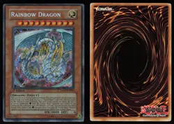 Rainbow Dragon TAEV-EN006 Secret Rare Tactical Evolution 1st Edition Yu-Gi-Oh - Image 3