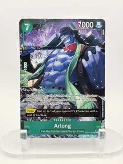 One Piece Arlong R OP11-023 AA Parallel A Fist of Divine Speed NM ENGLISH - Image 1