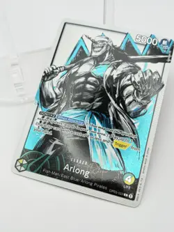 One Piece TCG Arlong Leader Alt Art OP03-022 Pillars of Strength NM English - Image 2