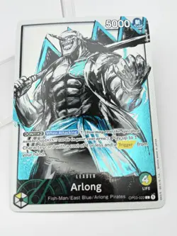 One Piece TCG Arlong Leader Alt Art OP03-022 Pillars of Strength NM English - Image 3