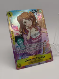 One Piece Charlotte Pudding Alt Art OP03-112 R - Pillars Of Strength NM/M ENG - Image 2