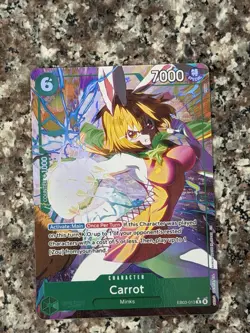 Carrot (Alternate Art) EB03-013 Extra Booster: One Piece Heroines Edition Foil - Image 1