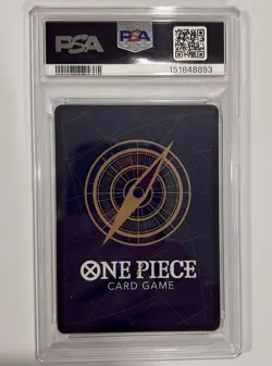 One Piece Monkey.D.Luffy OP14-EB04 013 (Alt Art) The Azure Sea's Seven PSA 10 - Image 2
