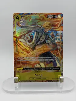 2023 One Piece Sanji OP04-104 Alt Art SR - Kingdoms of Intrigue NM ENGLISH - Image 1