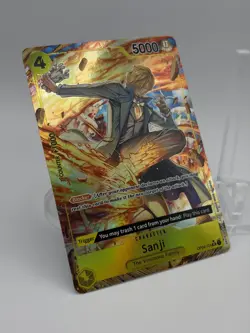 2023 One Piece Sanji OP04-104 Alt Art SR - Kingdoms of Intrigue NM ENGLISH - Image 2