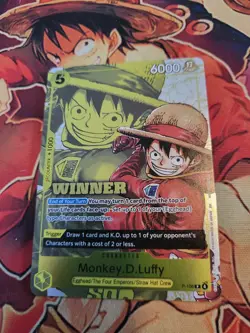 1x Monkey.D.Luffy (Winner Pack 2026 Vol. 2) - One Piece TCG Promo (OP-PR)! NM - Image 1