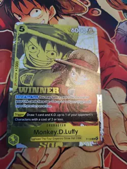 1x Monkey.D.Luffy (Winner Pack 2026 Vol. 2) - One Piece TCG Promo (OP-PR)! NM - Image 2