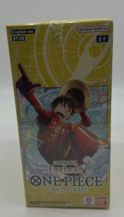 One Piece TCG ENGLISH ST-29 Egghead Starter Deck Display SEALED NEW #2 - Image 1