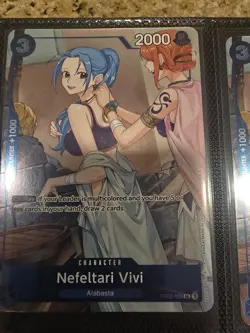 Nefeltari Vivi EB02-026 EB03 Alt Art Heroines Dash Pack One Piece TCG English - Image 1