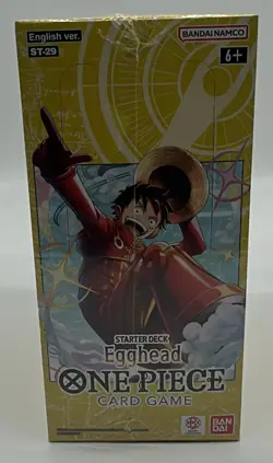 One Piece TCG ENGLISH ST-29 Egghead Starter Deck Display SEALED NEW #1 - Image 1