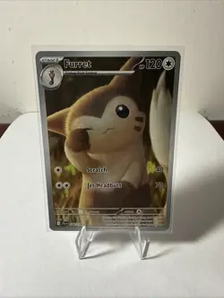 Furret 168/159 Illustration Rare Journey Together Pokemon Card NM - Image 1