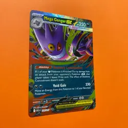 Mega Gengar ex 125/217 Mega Attack Rare Ascended Heroes Pokemon Card NM MAR ME - Image 3