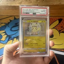 Pokemon Pikachu Easter Pack Promo Card PSA 10 SM-P - Image 3