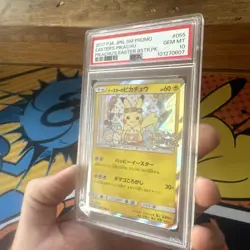 Pokemon Pikachu Easter Pack Promo Card PSA 10 SM-P - Image 4