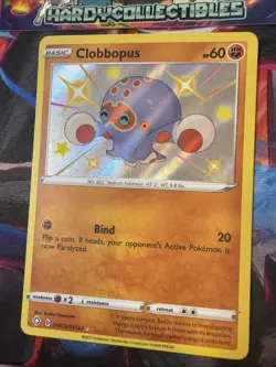 Clobbopus SV072/SV122 Baby Shiny - Shining Fates Pokemon Card Near Mint - Image 2