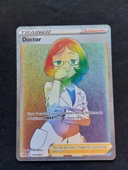 Pokemon TCG - Doctor 214/198 - Chilling Reign - NM - Image 1