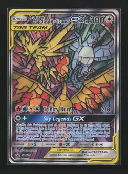 Moltres & Zapdos & Articuno GX SM210 Promo SM Black Star Promos Pokemon NM - Image 1