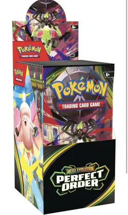 Pokemon Mega Evolution-Perfect Order Booster Display Box (18 Packs) - Image 1