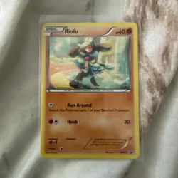 Pokemon TCG Riolu Black White BW33 Holo Promo Promo Excellent Condition - Image 1