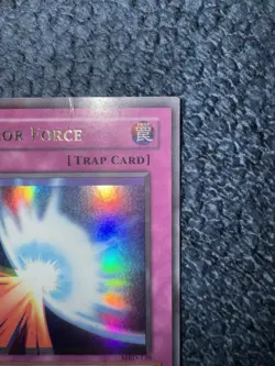 Mirror Force MRD‑138 | Yu‑Gi‑Oh! | Secret Rare | 1996 | Moderate Play / Creased - Image 3