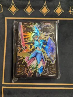 Yu-Gi-Oh Official Dragon Knight Black Magician Girl Judge Sleeves 2023 (Sealed) - Image 1