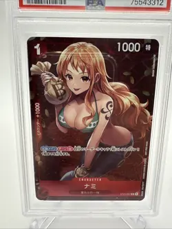 One Piece 2022 Japanese Nami Standard Battle Winner ST01-007 TCG PSA 10 Gem Mint - Image 2