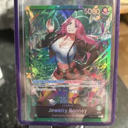 Jewelry Bonney OP07-019 Alt Art Leader Foil - One Piece TCG Starter Deck 24 - Image 1