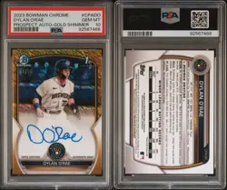 2023 Bowman Chrome - Prospect Autographs Dylan O'Rae #CPA-DO Gold Shimmer... - Image 1