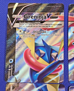 Pokemon TCG Greninja V-Union Holo Card Set of 4 SWSH Promo Cards SWSH155-158 L10 - Image 3