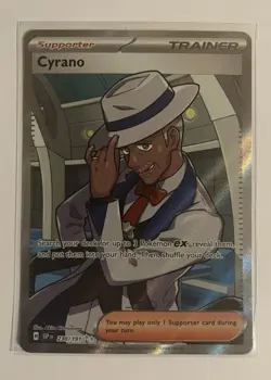 Cyrano - Pokemon TCG SV08: Surging Sparks 230/191 Trainer Card - Image 1