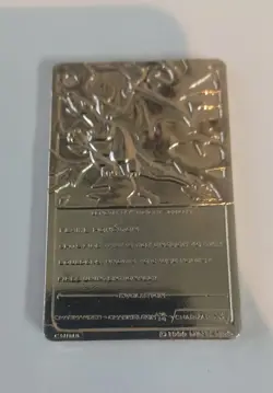 Pokemon 1999 Charizard Pikachu Burger King Trading Card Set 23K Gold-Plated - Image 2