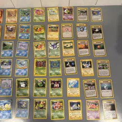 Pokemon TCG 1999 Vintage Lot Of 60 Cards Non-holo HP WOTC! unlimited Neo E - Image 3