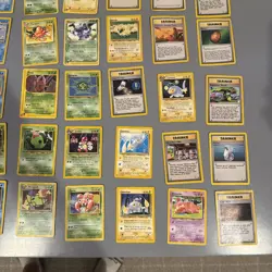 Pokemon TCG 1999 Vintage Lot Of 60 Cards Non-holo HP WOTC! unlimited Neo E - Image 4